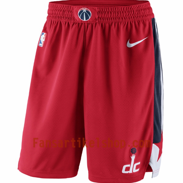 NBA Washington Wizards Herren Shorts Rot Nike Swingman